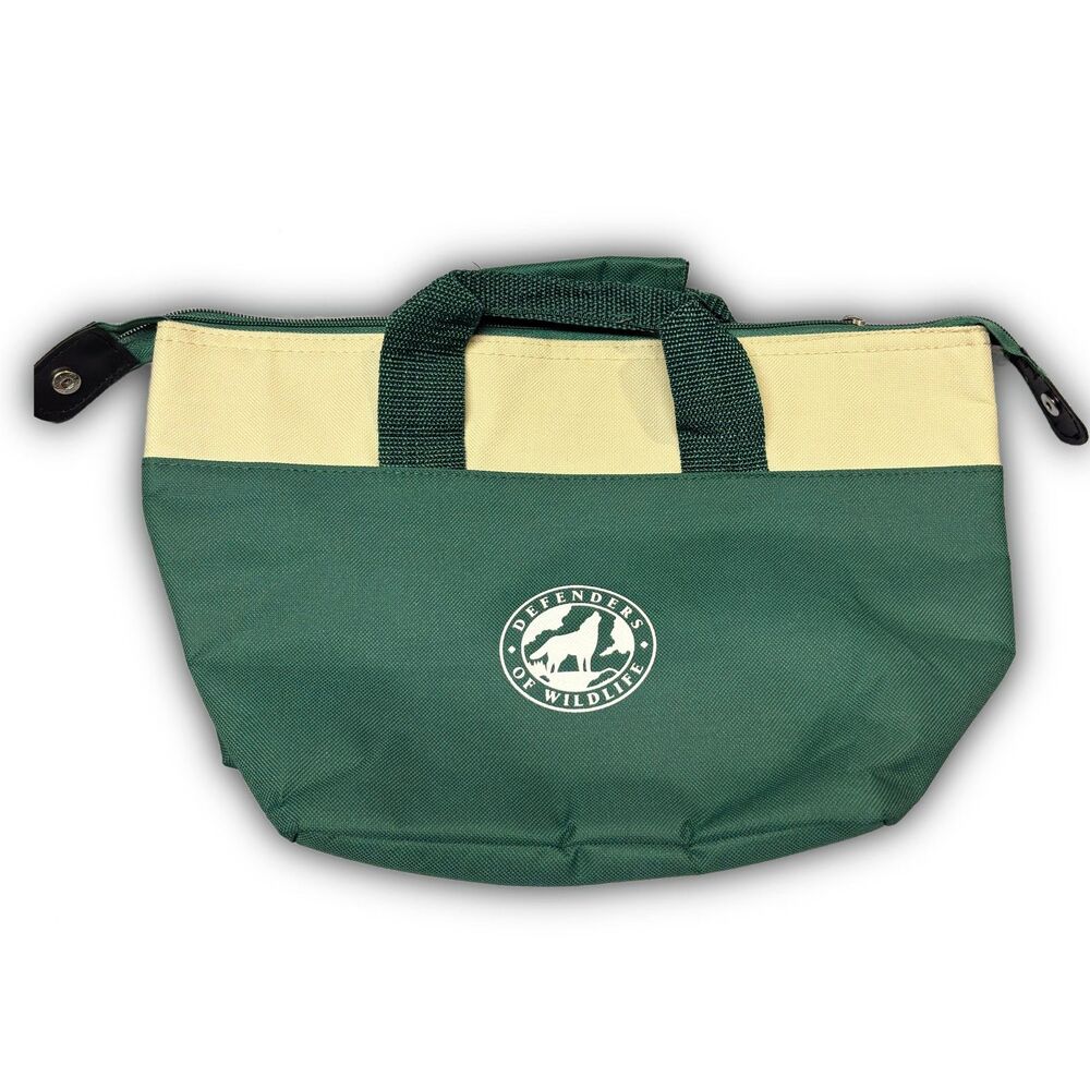 Defenders of Wildlife Green Mini Cooler Bag